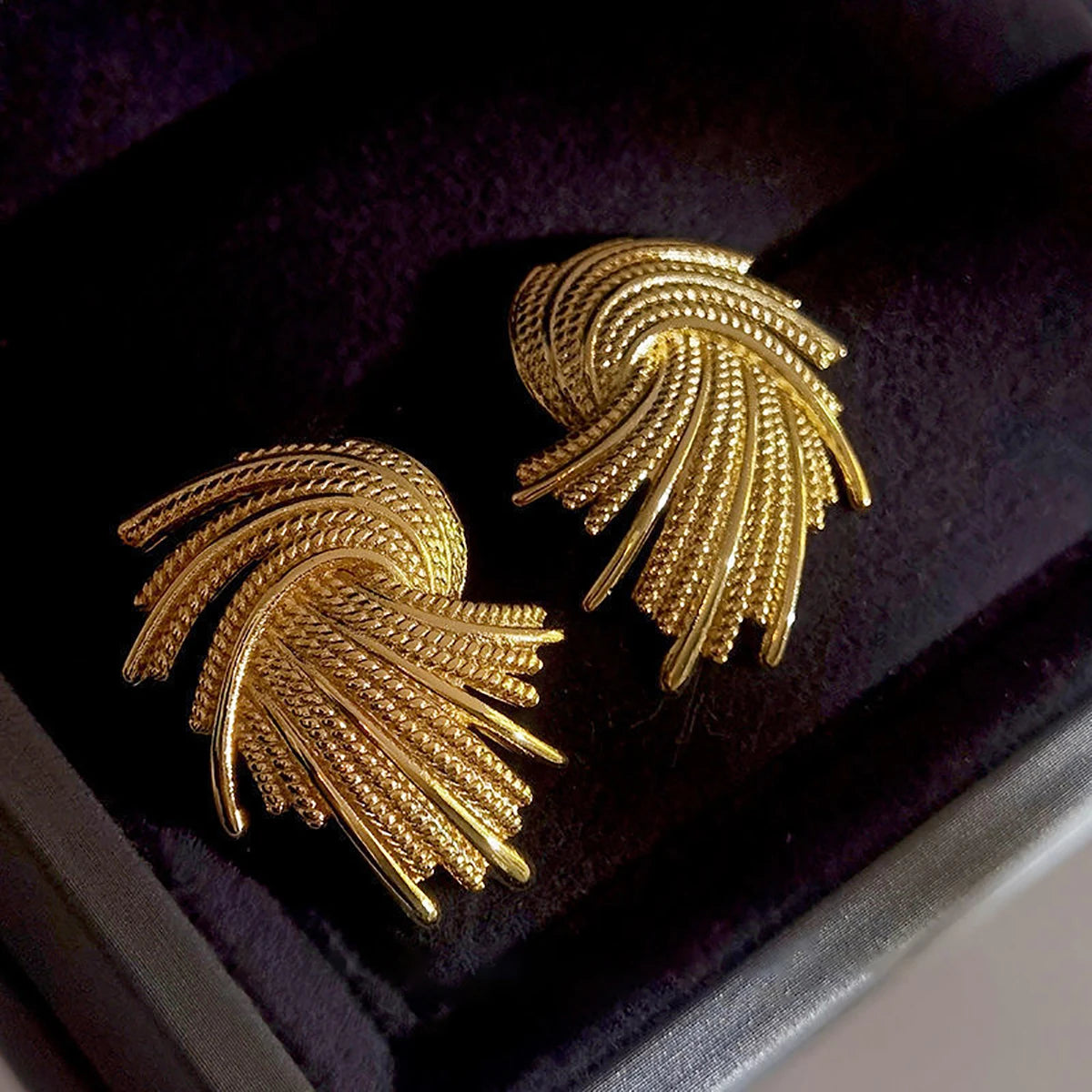 Unique Gold Color Earrings Women