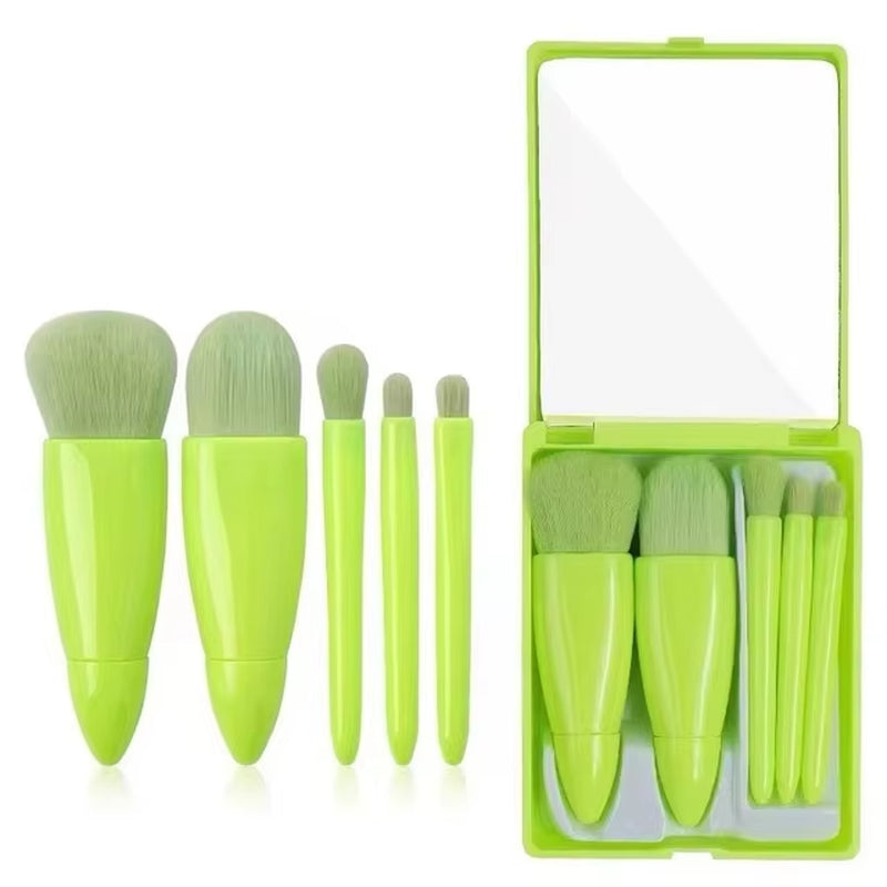  Makeup Brushes  set Travel Size Beam pastel Mini